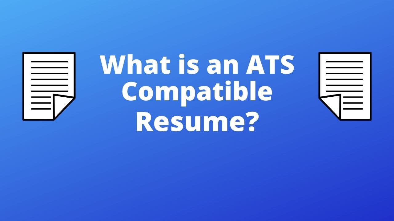 Meaning of ATS compliant resume and How to create ATS Resume for Free - Thumbnail