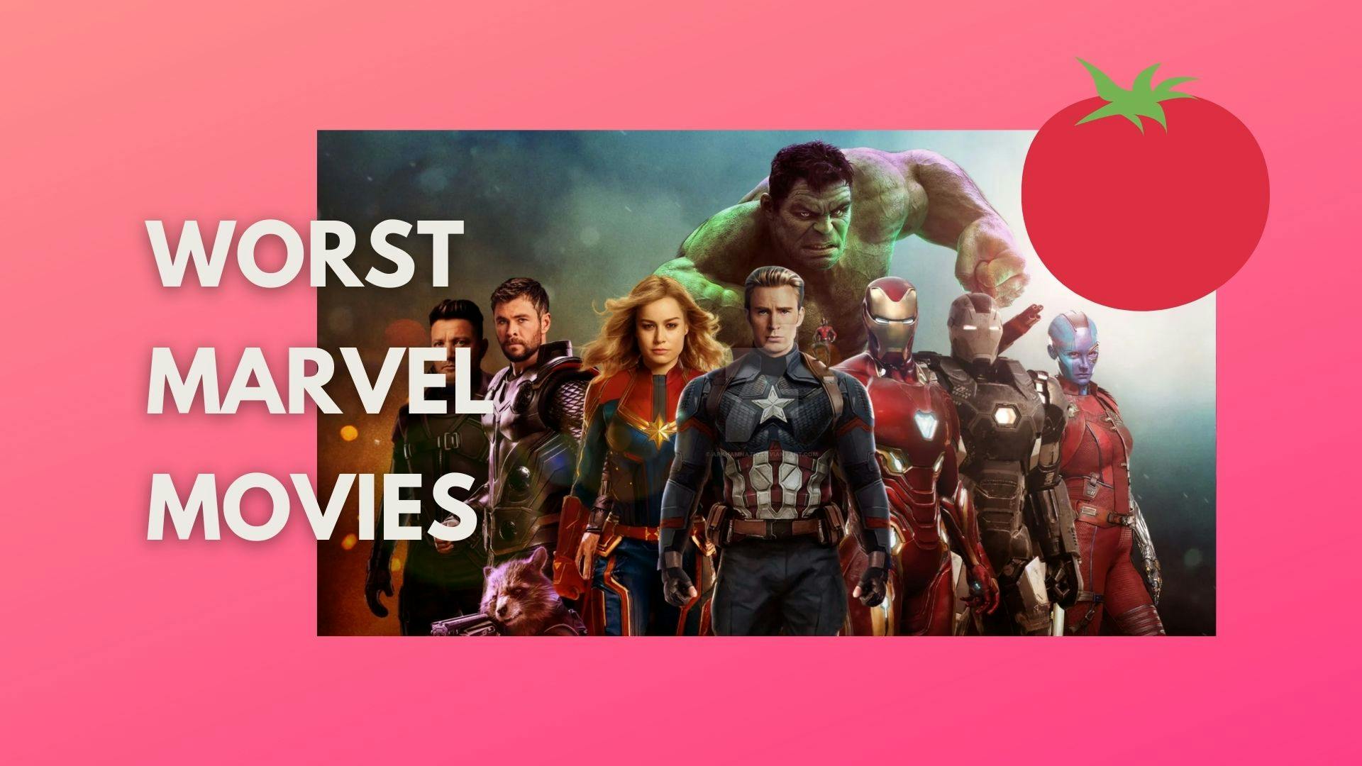 Top 5 Worst Marvel Movies till now according to Rotten Tomatoes